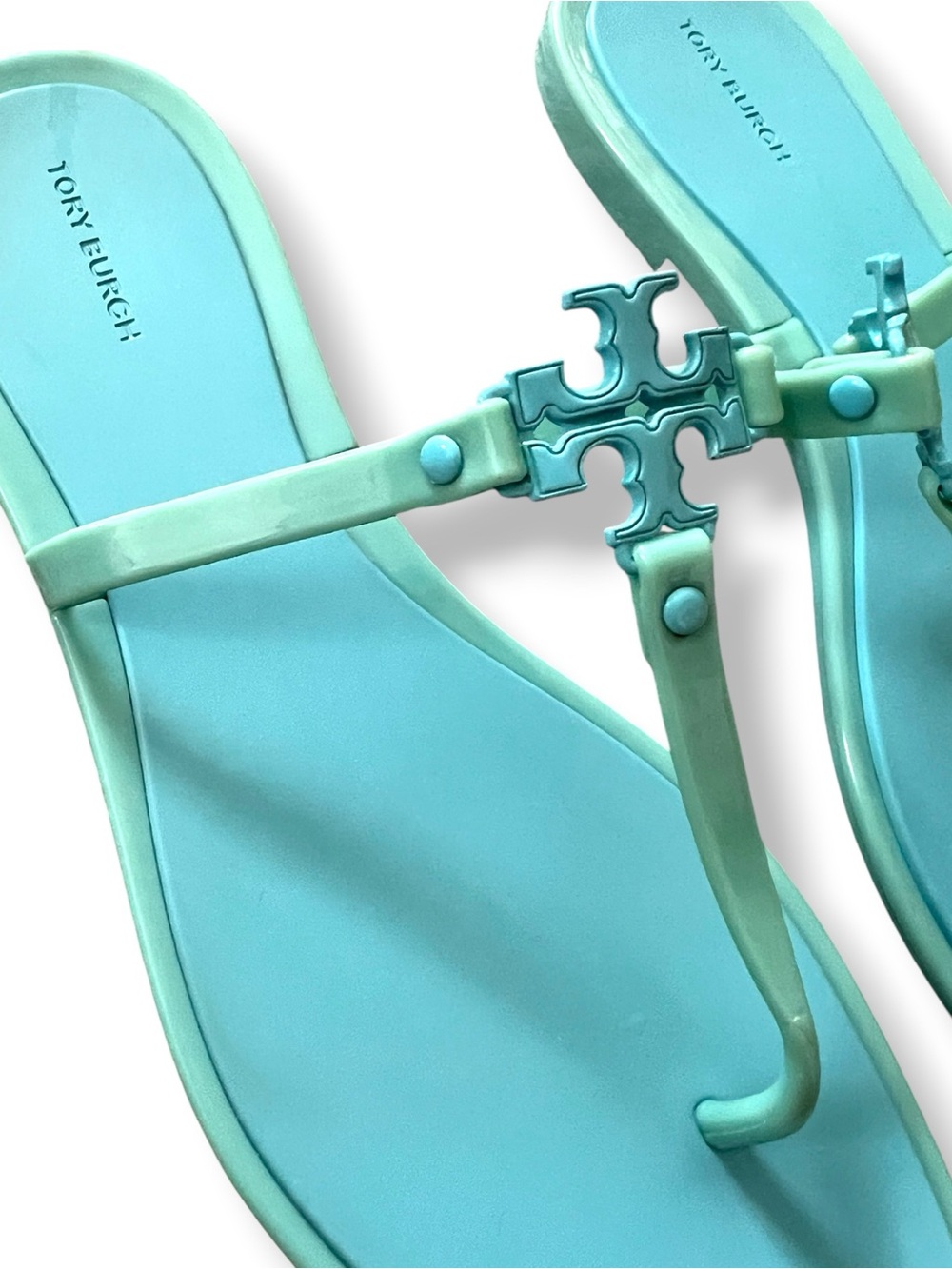 Tory Burch Jelly Thong Sandals Size 9 - Picture 3 of 6